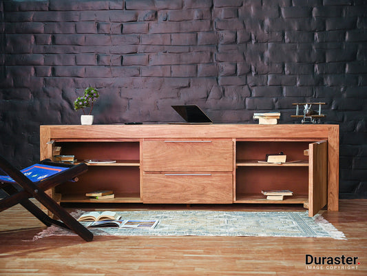 Dudi Furniture Eternal Acacia Wood TV Unit