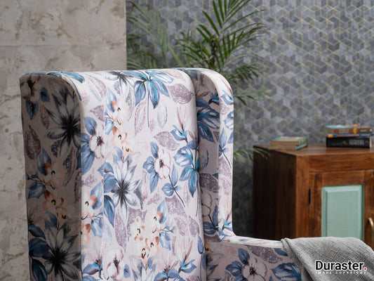 Dudi Furniture Nour Modern Wing Back Chair