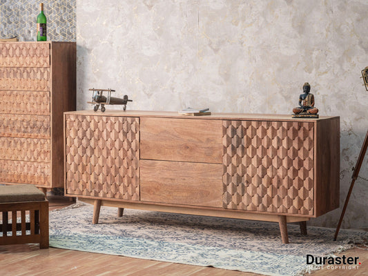 Dudi Furniture Diamond Living Room Sideboard Cabinet
