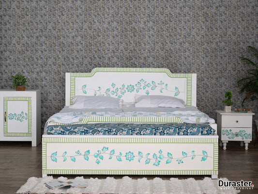 Dudi Furniture Florida Mango Wood King Size Bed