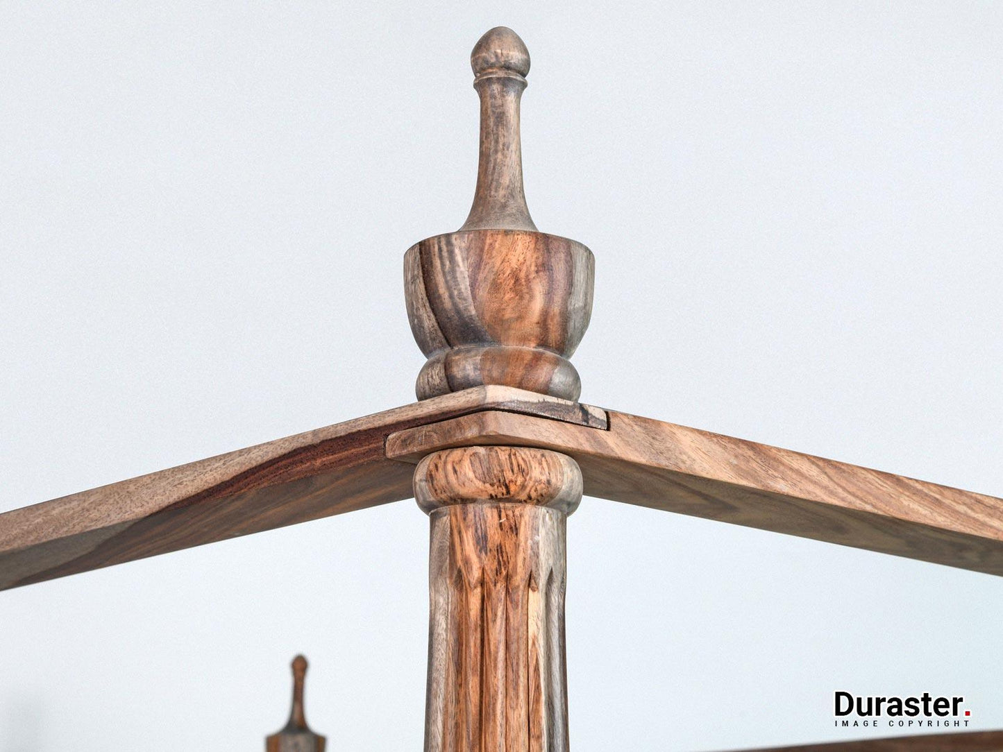 Dudi Furniture Alpaca Modern Canopy Four Poster Bed