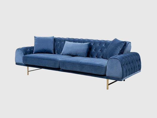 Dudi Furniture Daisy Two Seater Dark Blue