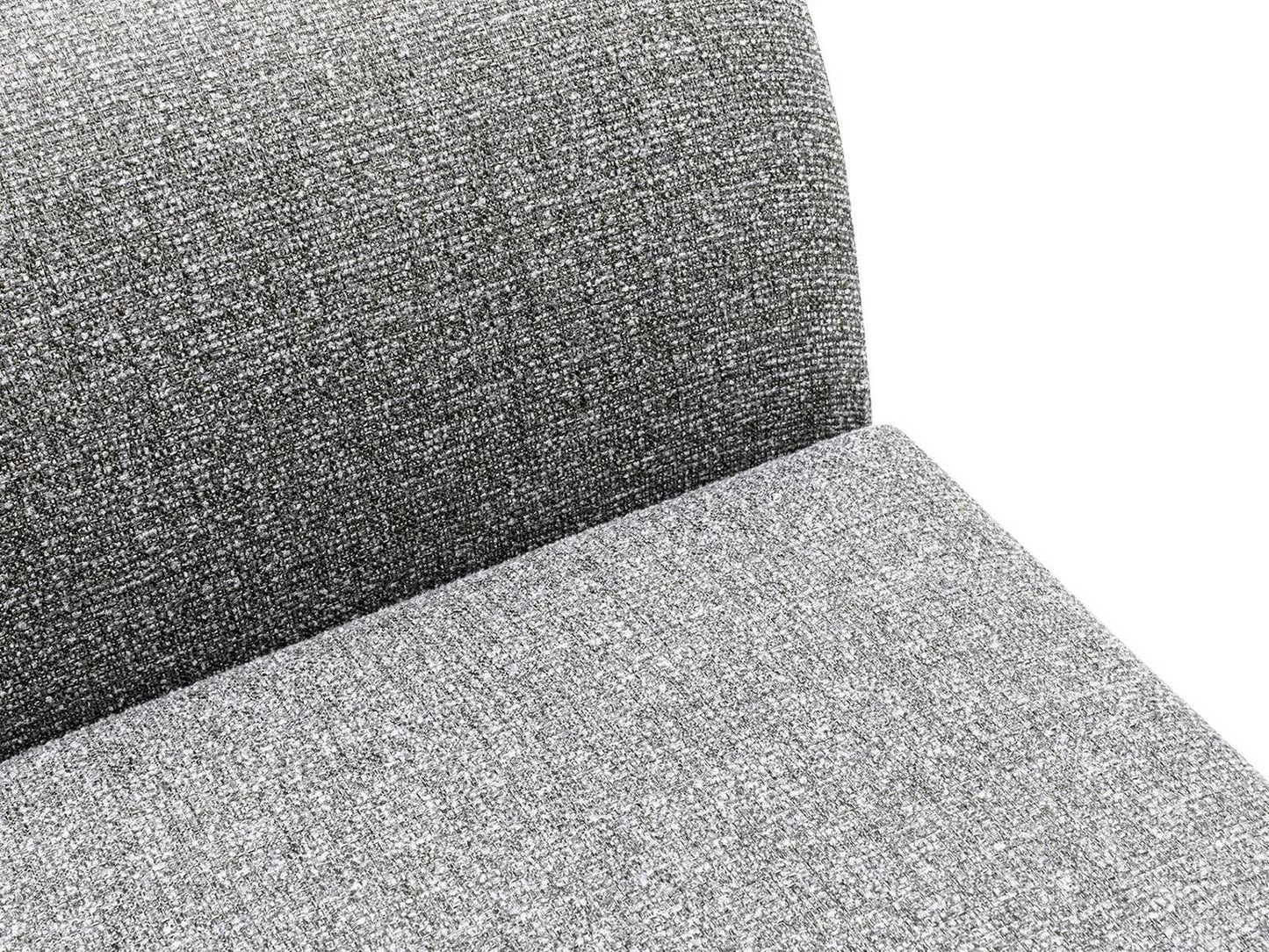 Dudi Furniture Diana U Shaped Sectional Fabric Sofa (Light Grey)