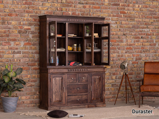 Dudi Furniture Gangaur Solid Wood Storage Cabinet