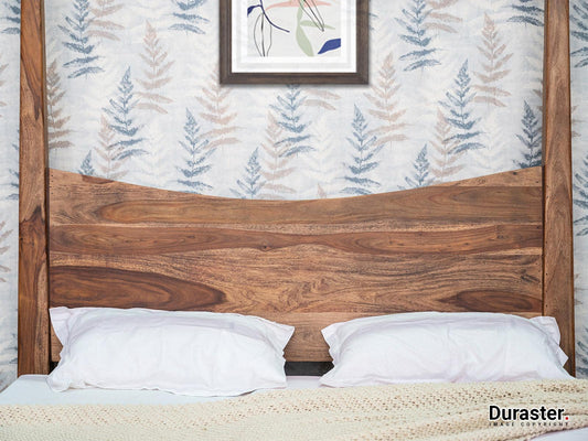 Dudi Furniture Hawkin Solid Wood Four Poster Bed