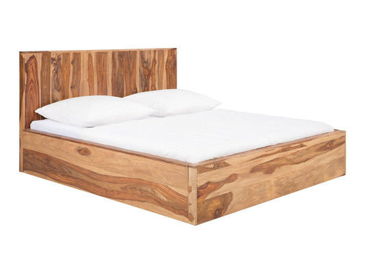 Dudi Furniture Elite Sheesham Wood King Size Bed With Storage