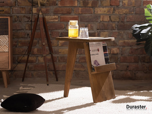 Dudi Furniture New York Wooden Sofa Side Table