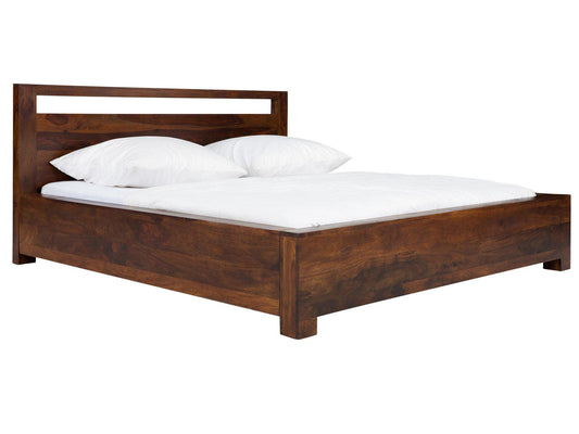 Dudi Furniture Nilay Modern Sheesham wood Storage King Size bed