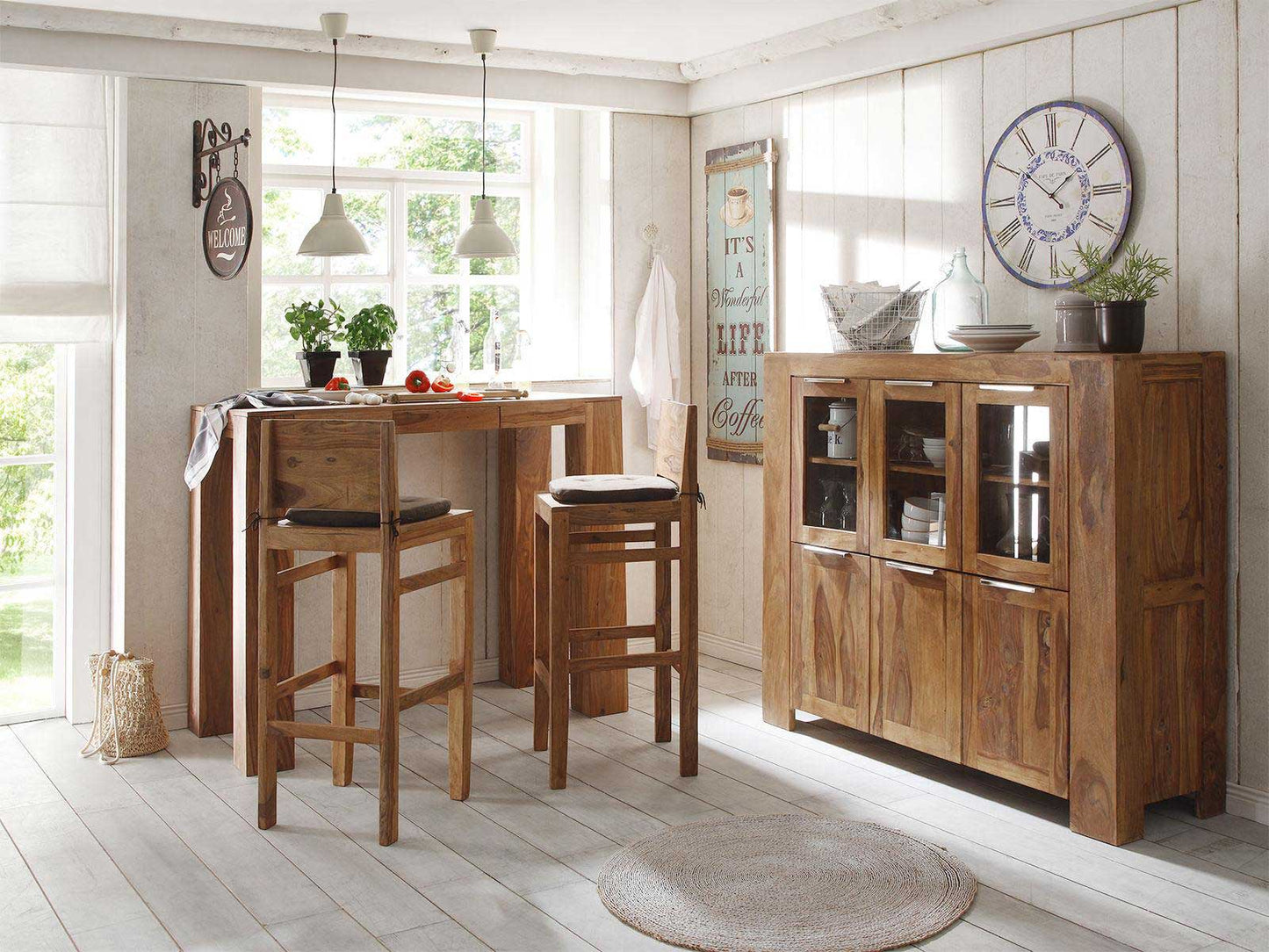 Dudi Furniture Nairobi Sheesham Wood Bar Table