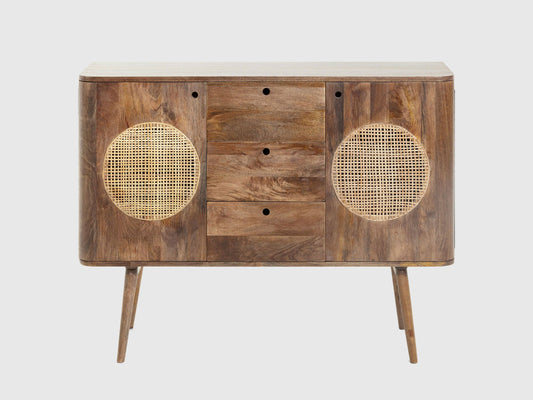 Dudi Furniture New York Wooden Sideboard Cabinet