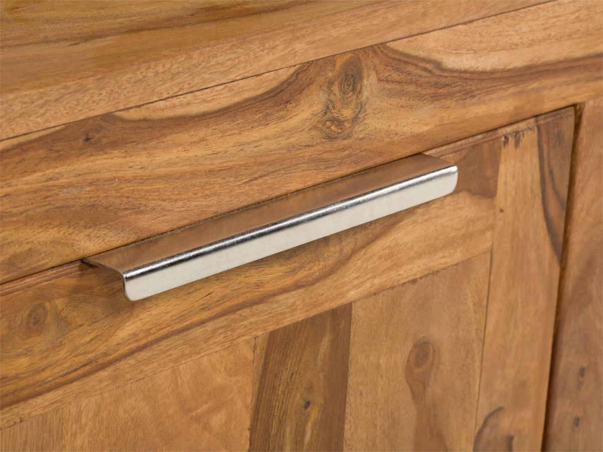 Dudi Furniture Torpedo Solid Sheesham Wood TV Unit
