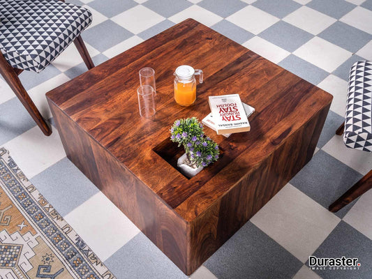 Dudi Furniture Ummed Solid Sheesham wood Coffee Table