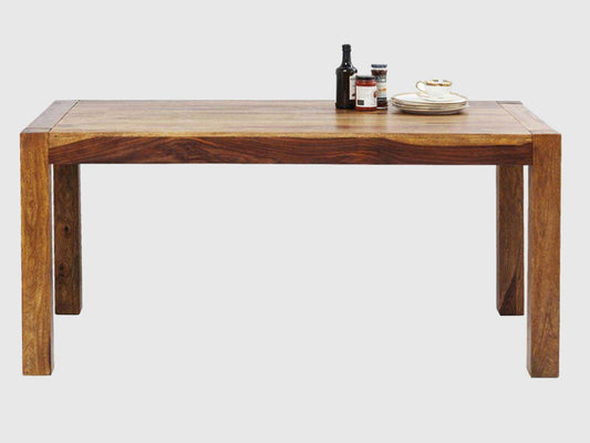 Dudi Furniture Vismit Modern Sheesham Wood Dining Table
