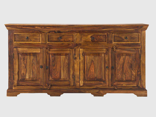 Dudi Furniture Vismit Solid Sheesham wood Sideboard Cabinet