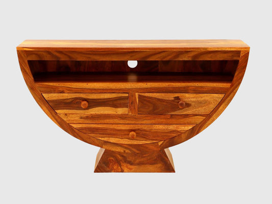 Dudi Furniture Vismit Solid Sheesham wood T.V. Unit