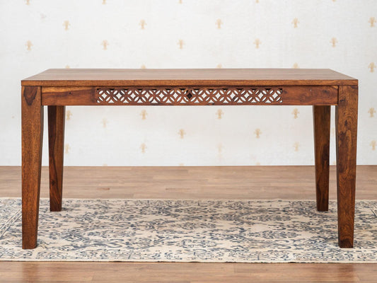 Dudi Furniture Vismit Solid Sheesham wood Dining Table