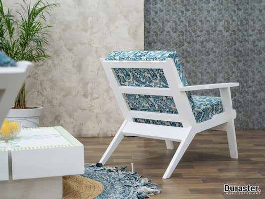 Dudi Furniture Florida Mango Wood Armchair