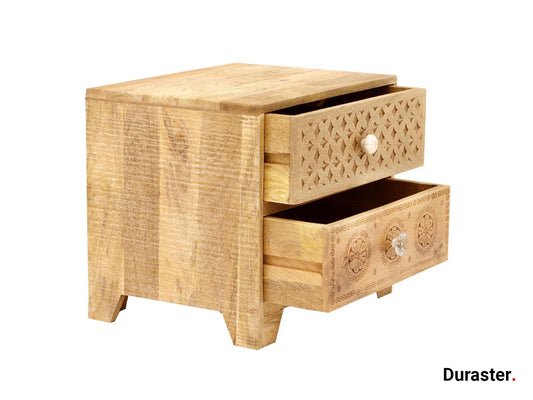 Dudi Furniture Ajenta Modern Bedside Table with Drawer