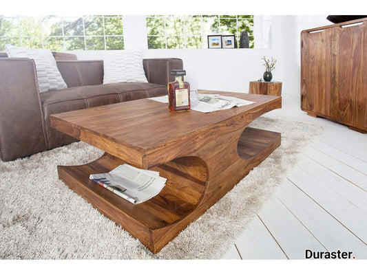 Dudi Furniture Buckingham Modern Sheesham Wood Coffee Table
