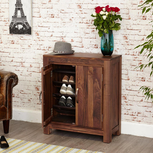 Dudi Furniture Marwar Sheesham Wood Shoe Rack