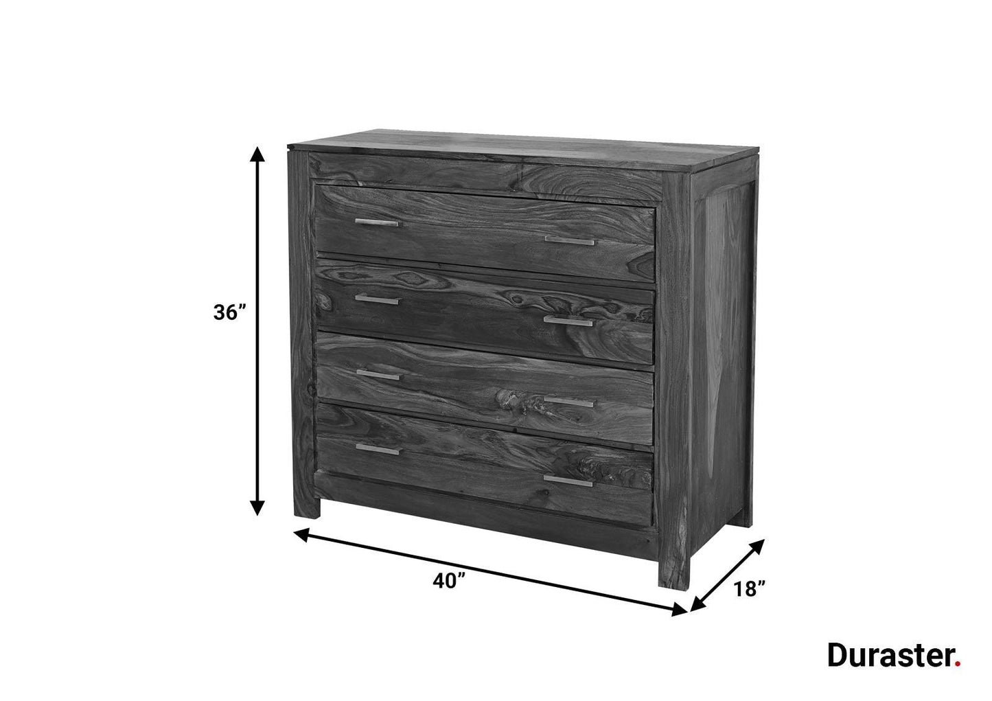 Dudi Furniture Raygoor Solid Sheesham Chest of Drawers