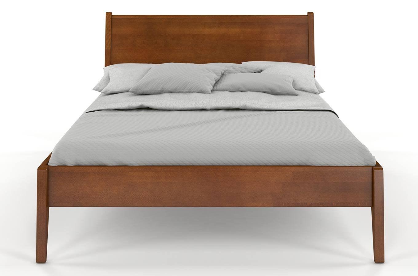 Dudi Furniture Preyas Mango wood Teak Finish Wooden King Size Bed