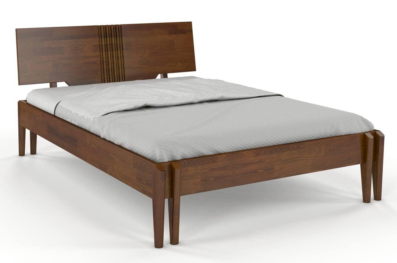 Dudi Furniture Preyas Mango wood Teak Finish Wooden King Size Bed
