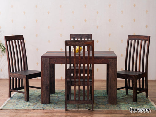 Dudi Furniture Marvel Modern Dining Table Set 4 Seater