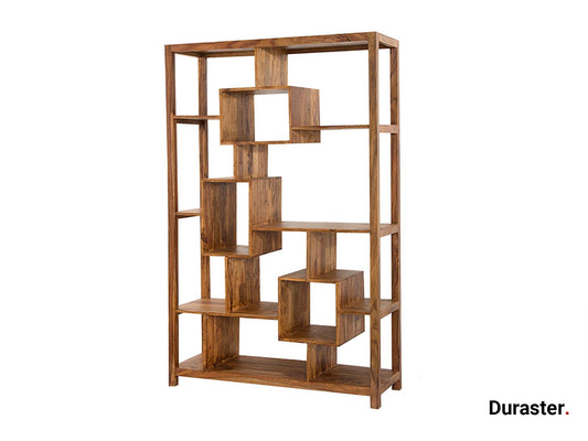 Dudi Furniture Buckingham Modern Sheesham Wood Bookshelf