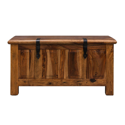 Dudi Furniture Mehran Sheesham Wood Storage Trunk