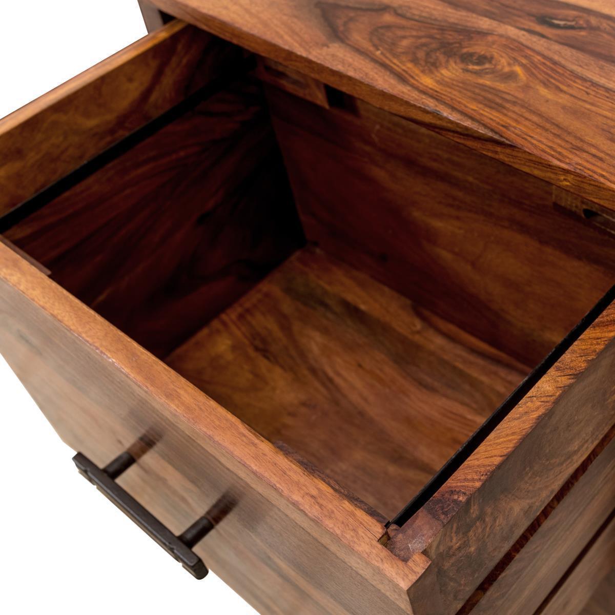 Dudi Furniture Mehran Sheesham Wood Dresser Cabinet