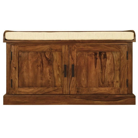 Dudi Furniture Mehran Sheesham Wood Shoe Rack