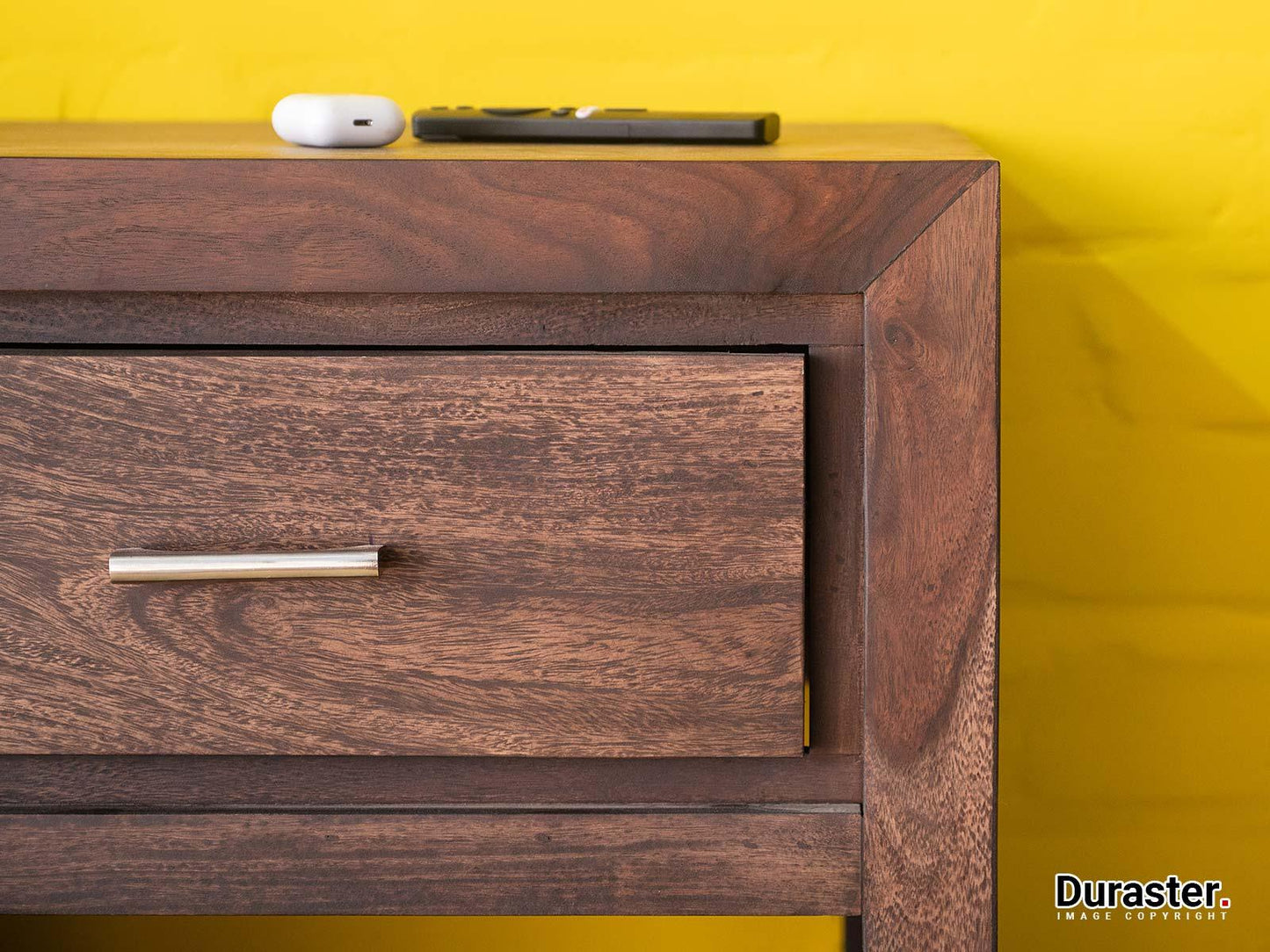 Dudi Furniture Gangaur Modern Solid Wood TV Unit