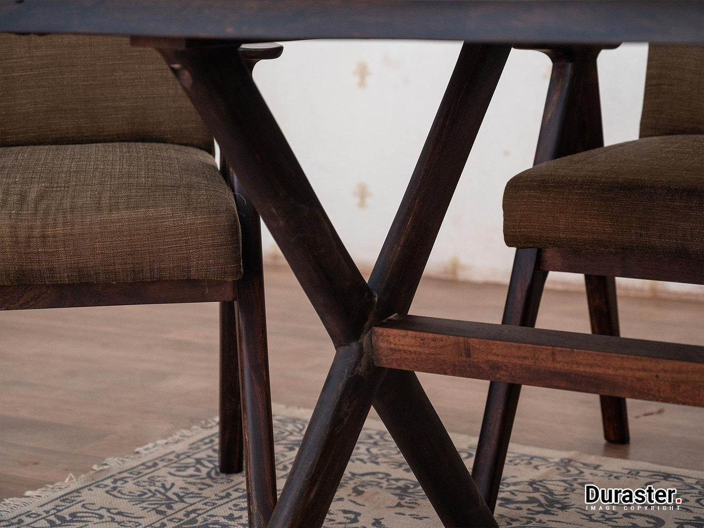 Dudi Furniture Tuscany Live Edge 6 Seater Dining Table