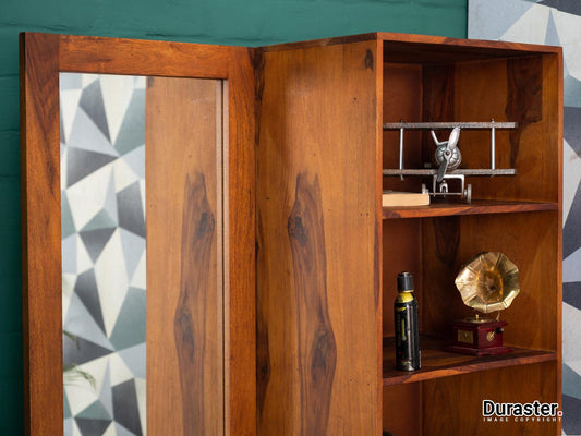 Dudi Furniture Vismit Modern Sheesham wood Dressing Cabinet