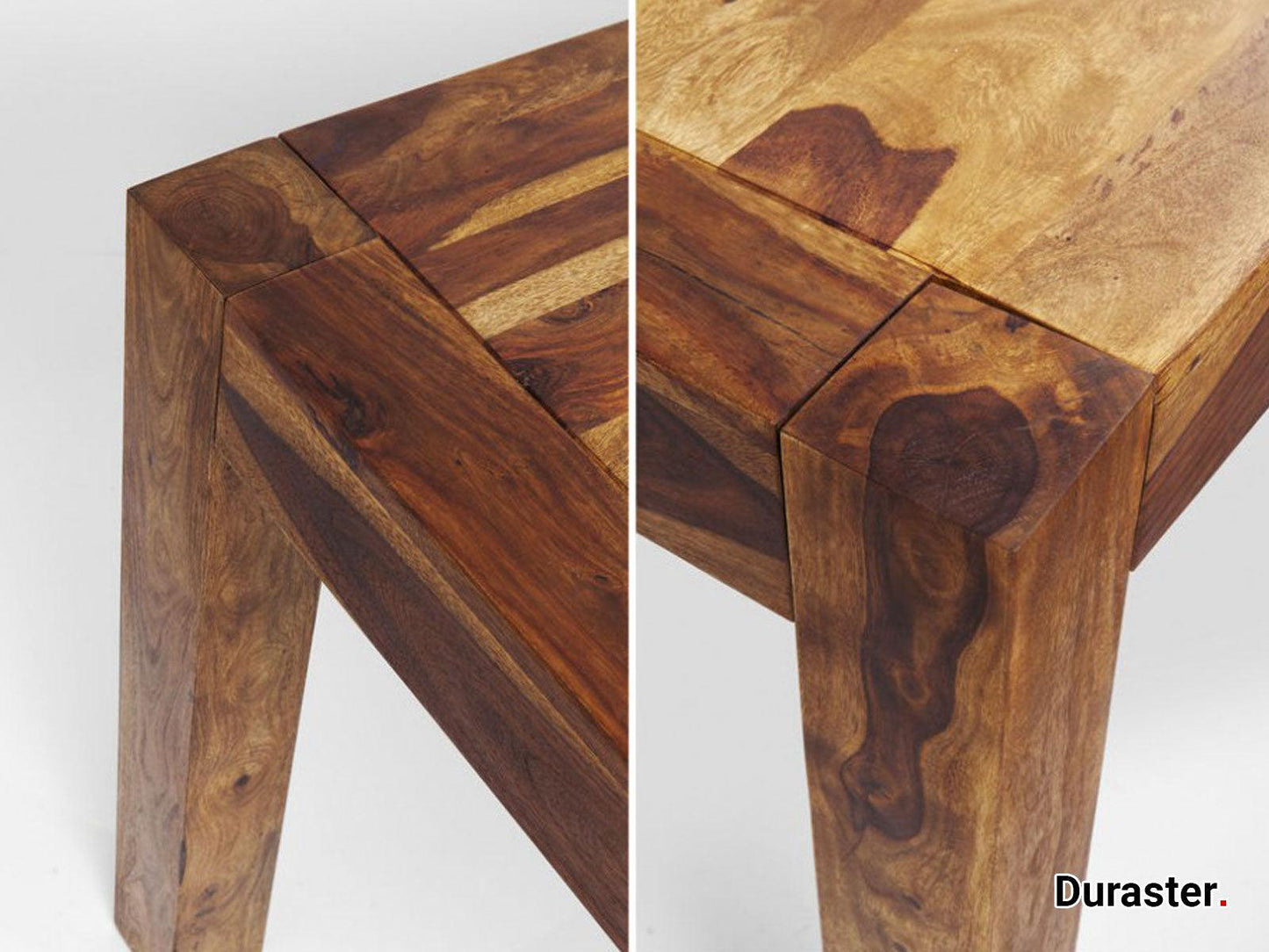Dudi Furniture Vismit Modern Sheesham Wood Dining Table