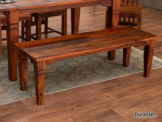 Dudi Furniture Vismit Solid Sheesham wood Bench