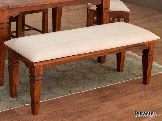 Dudi Furniture Vismit Solid Sheesham wood Bench