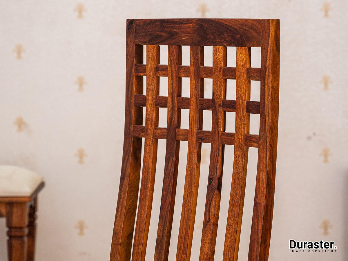 Dudi Furniture Vismit Modern Sheesham wood Dining chair