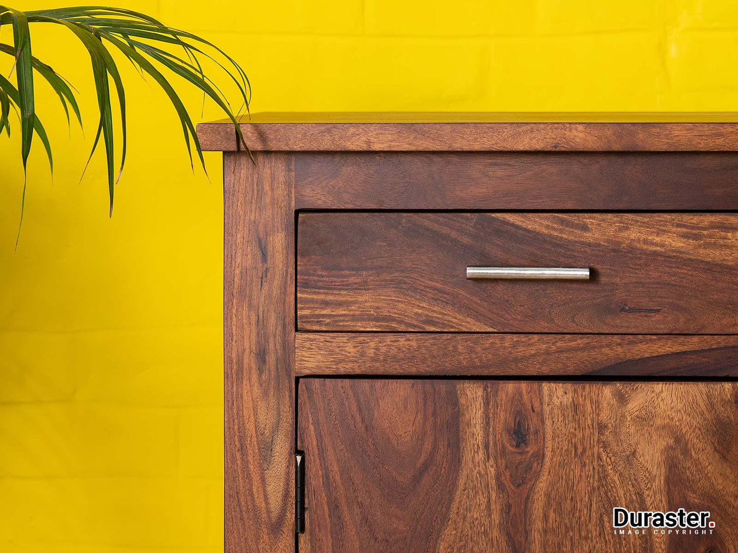 Dudi Furniture Vismit Contemporary Sheesham wood Sideboard Cabinet