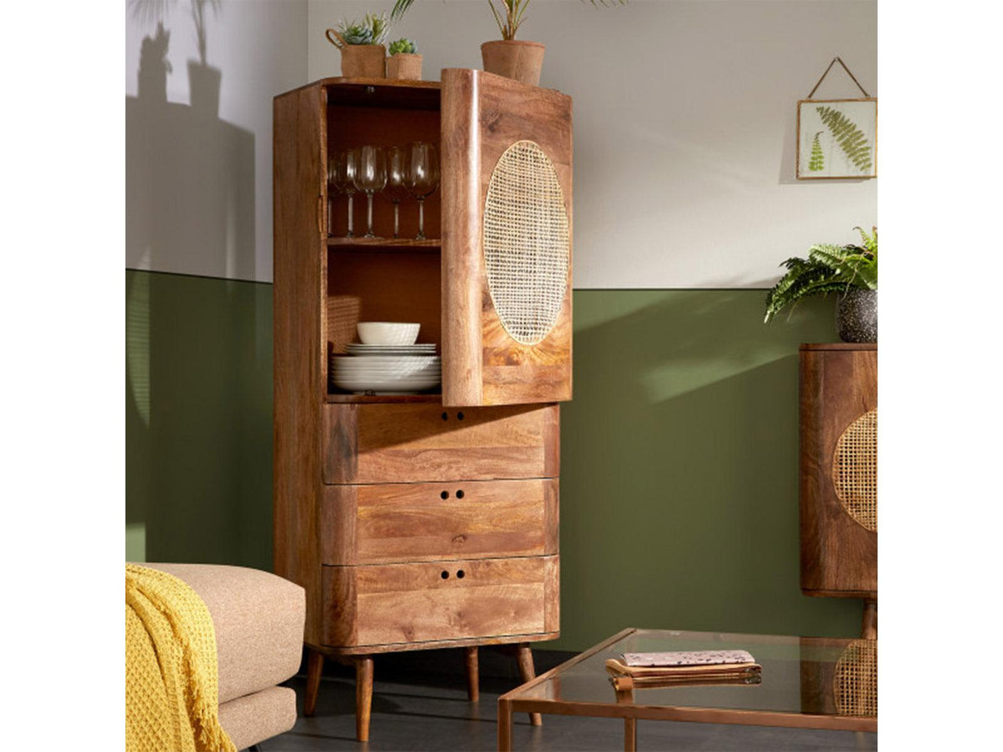 Dudi Furniture New York Wooden Chest of Drawers