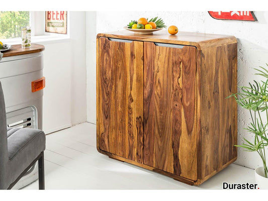 Dudi Furniture Buckingham Modern Sheesham Wood Bar Cabinet