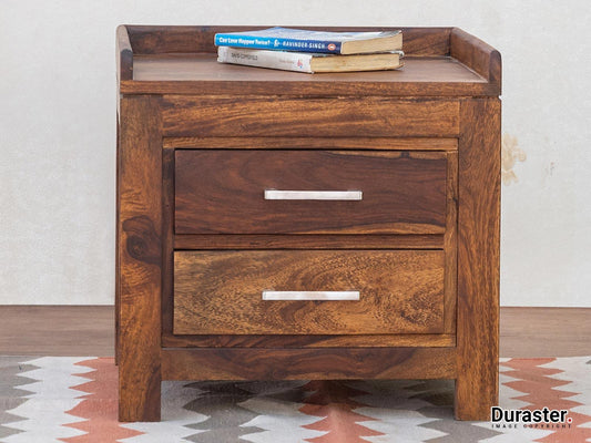 Dudi Furniture Ummed Modern Sheesham wood Bedside