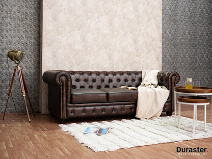 Dudi Furniture Chesterfield Traditional Three Seater Sofas