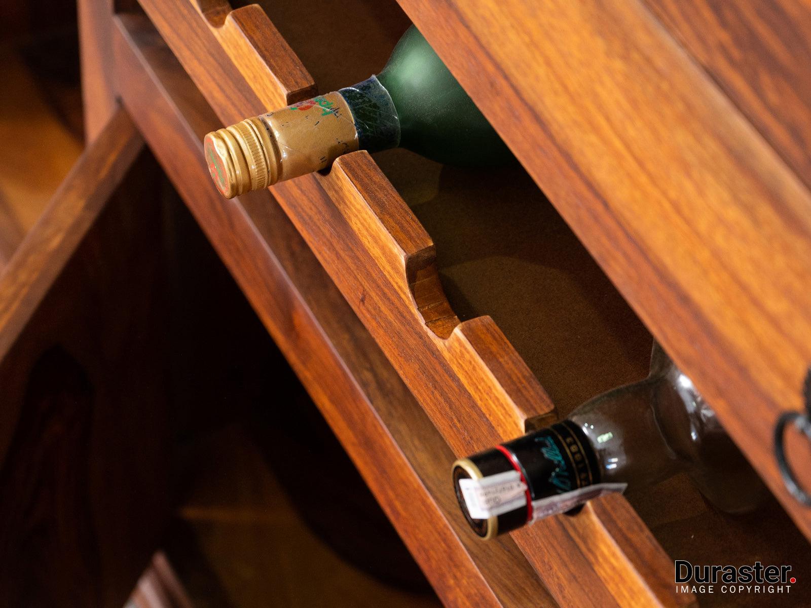 Dudi Furniture Vismit Sheesham Classic Bar Cabinet
