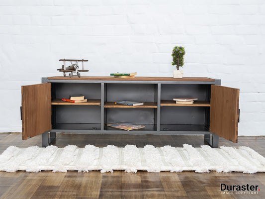 Dudi Furniture El Dorado Recycled Wood TV Unit Cabinet