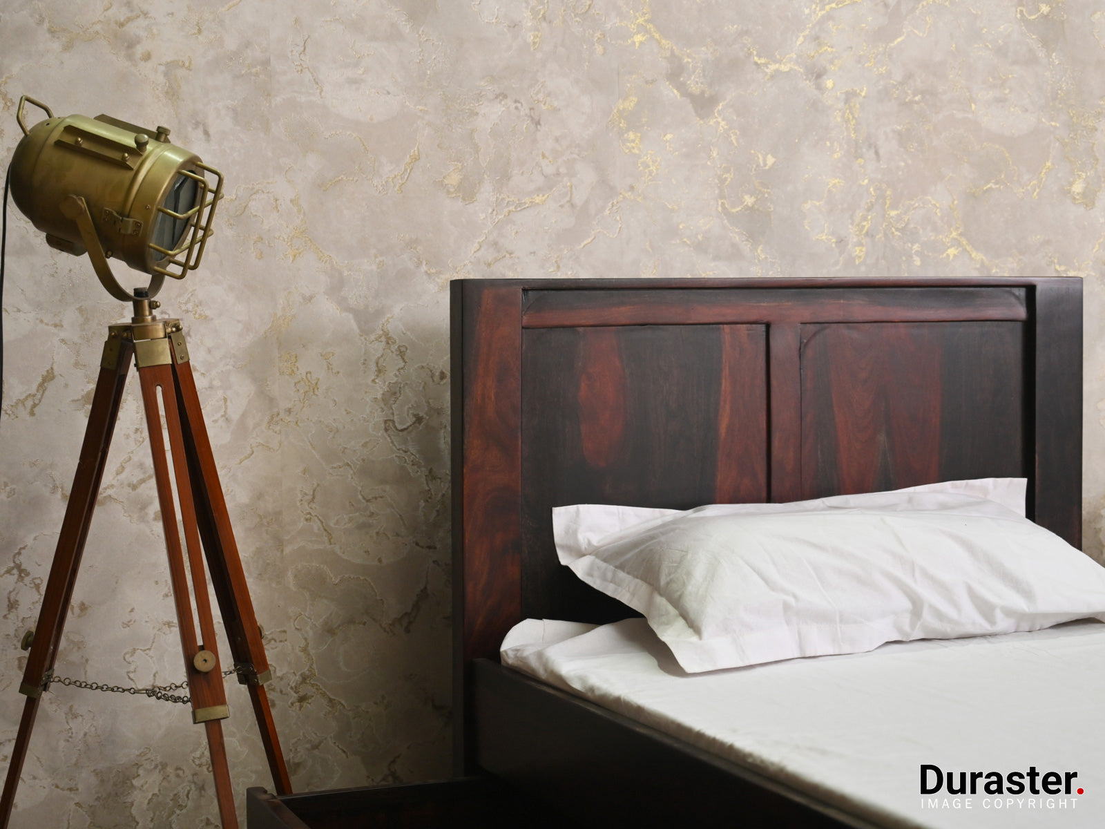 Dudi Furniture Marvel Wood Single Bed With Storage