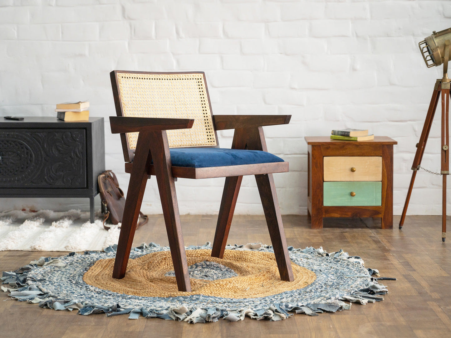 Dudi Furniture Tuscany Sheesham Wood Armchair