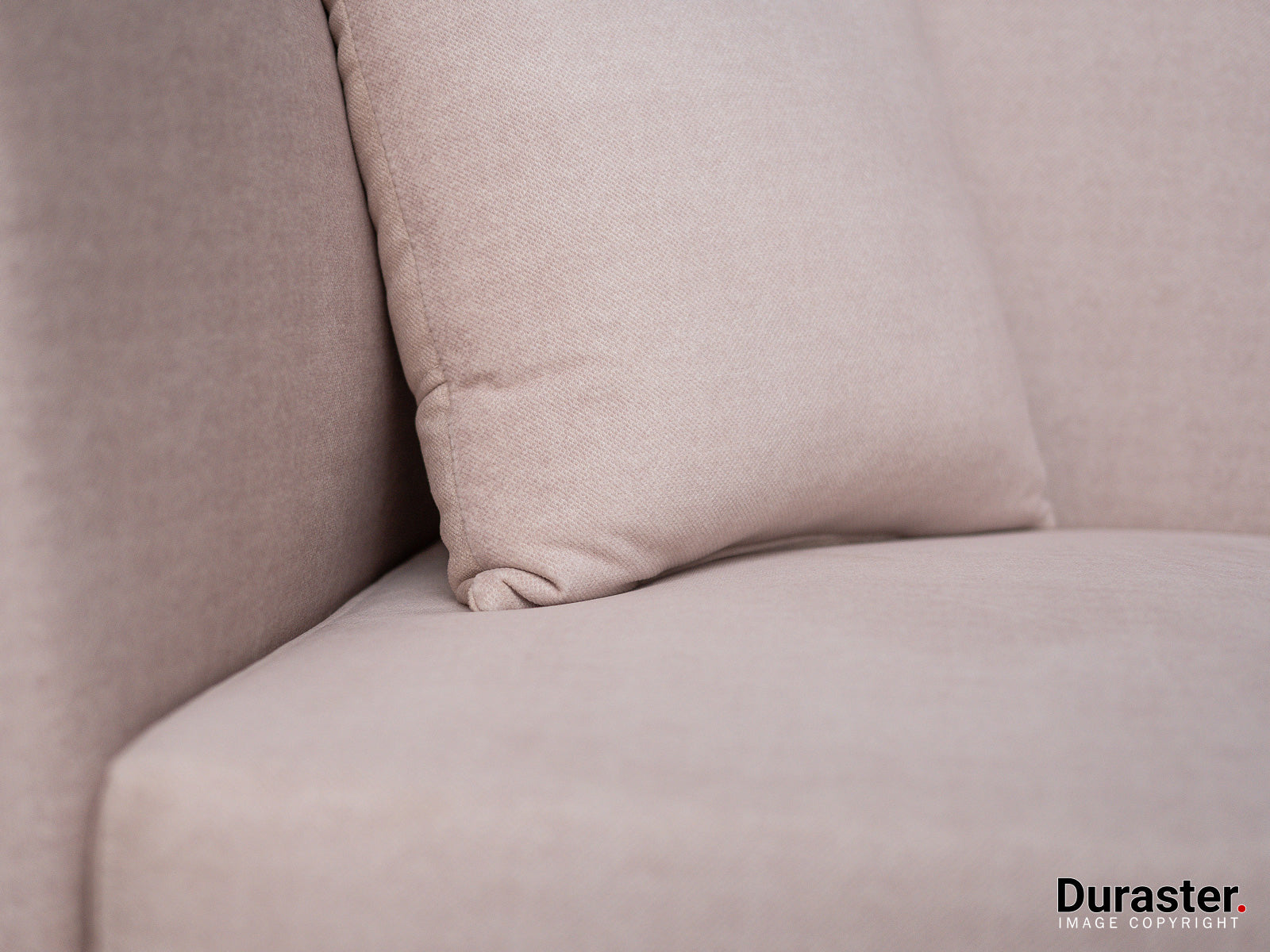 Dudi Furniture Diana Sectional Fabric Sofa Cotton White