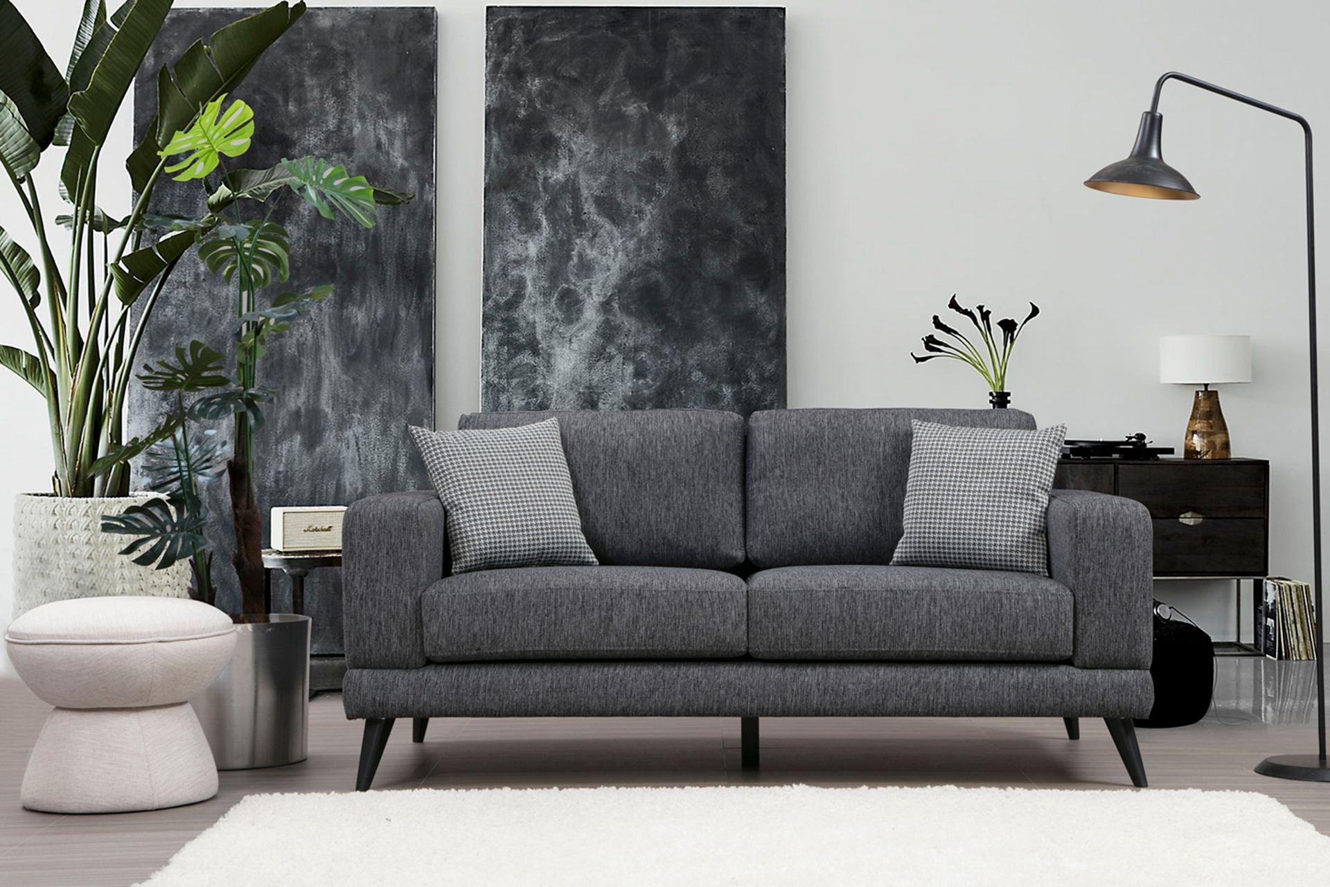 Dudi Furniture Daisy Two Seater Anthracite Grey